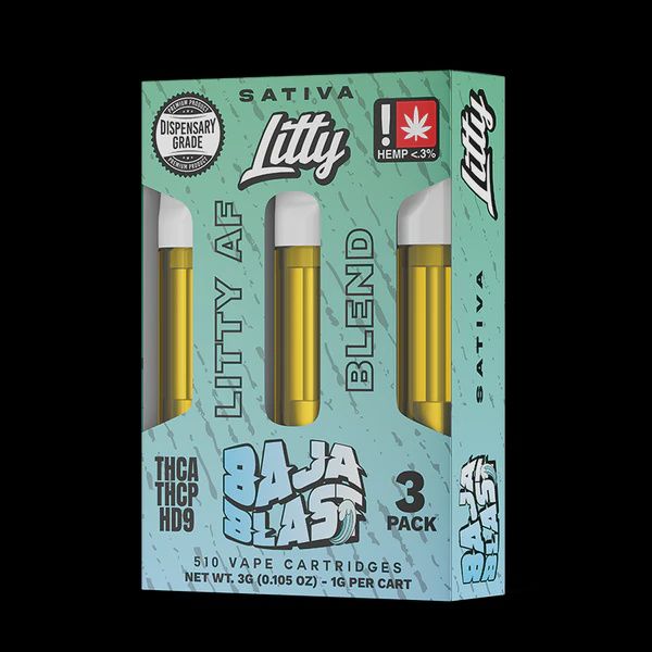 LITTY BAJA BLAST 1G 3 PACK SATIVA