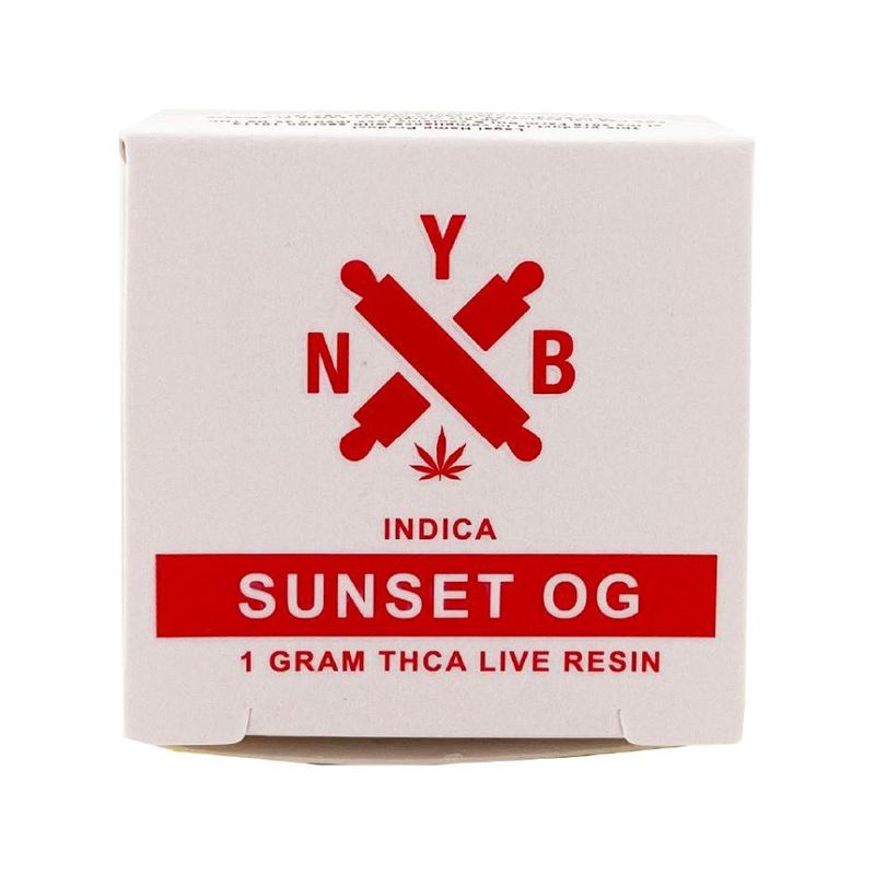 1G LIVE RESIN DAB- SUNSET OG INDICA