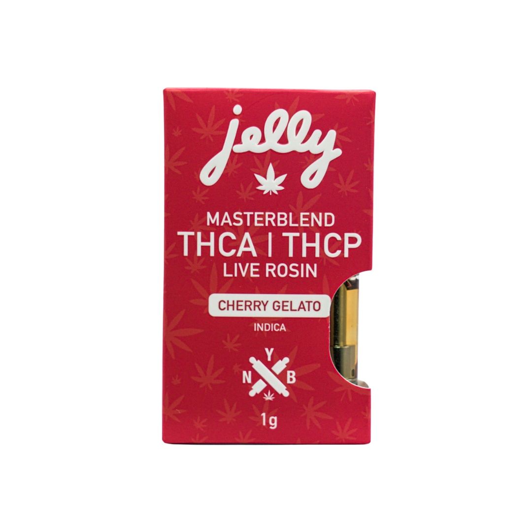 NYB LIVE ROSIN CART- CHERRY GELATO INDICA- THCA &amp; THCP- 1ML