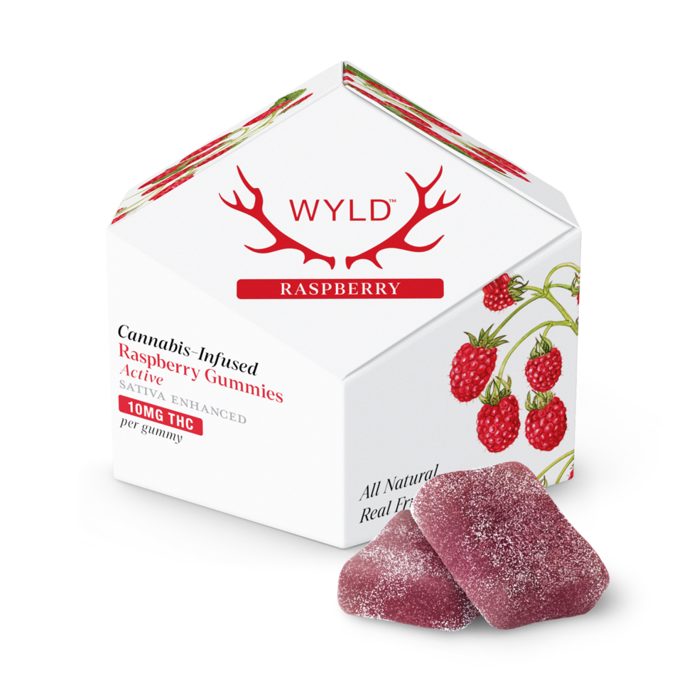 WYLD RASPBERRY SATIVA 10MG THC- 10 COUNT