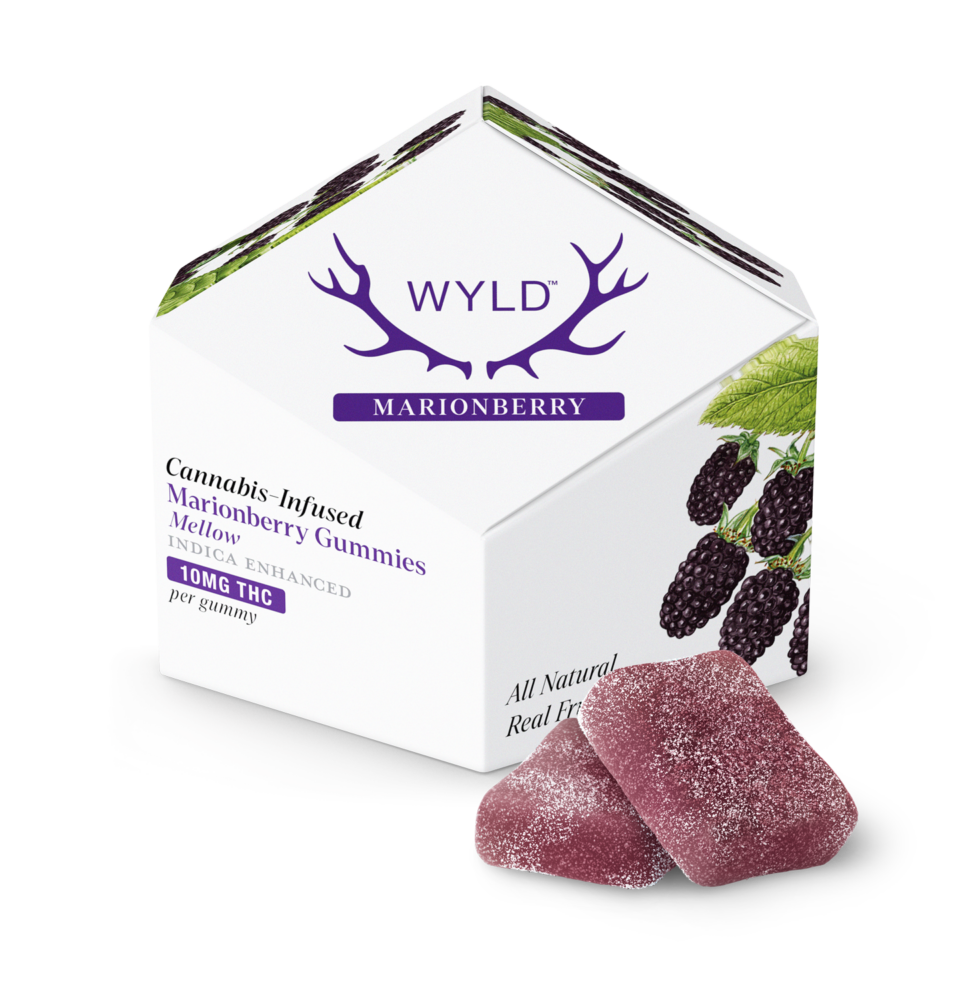 WYLD HYBRID MARIONBERRY- 10 COUNT 10MG THC