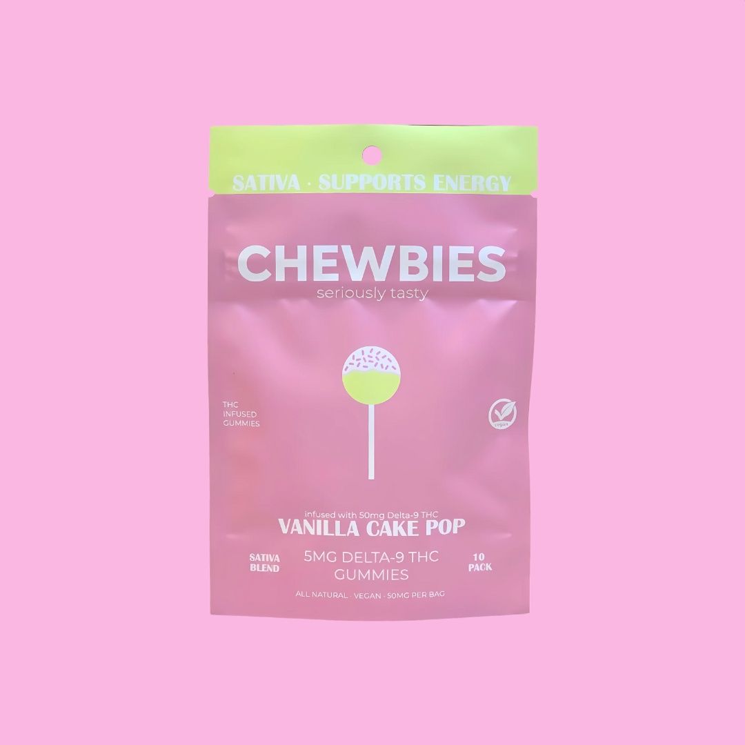 HIGH DOSE 25MG- SATIVA- VANILLA CAKE POP- 10 CT
