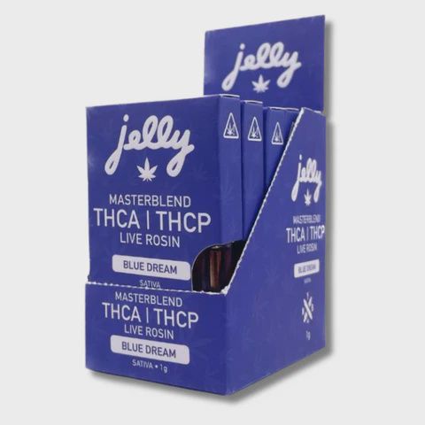 JELLY MASTERBLEND THCA/ THCP LIVE ROSIN CART- 1G BLUE DREAM SATIVA