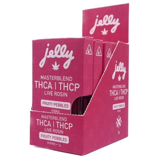 JELLY  MASTERBLEND THCA/THCP LIVE ROSIN CART-1G FRUITY PEBBLES HYBRID