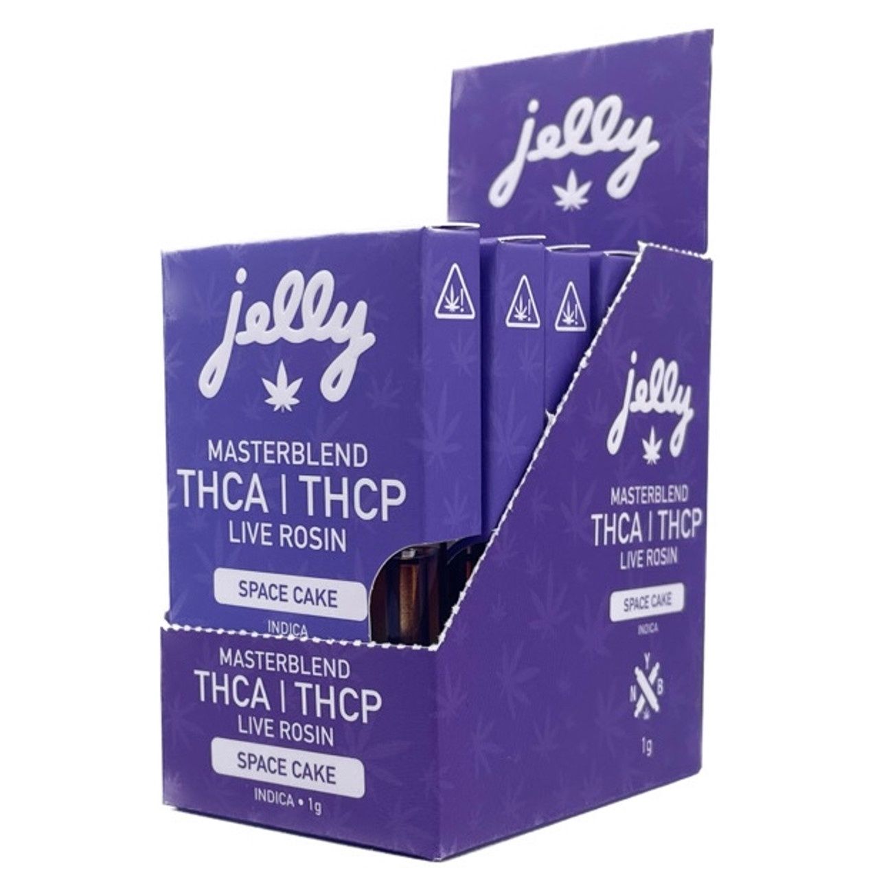 JELLY MASTERBLEND THCA/ THCP LIVE TOSIN CART- 1G SPACE CAKE INDICA
