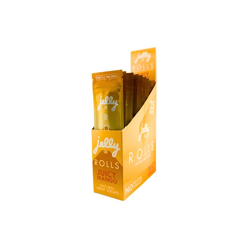 JELLY ROLLS- 2 PACK JUICY MANGO NATURAL HEMP WRAPS