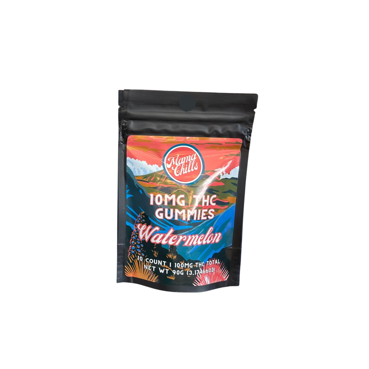 MAMA CHILLS 10MG WATERMELON GUMMIES- 10 COUNT