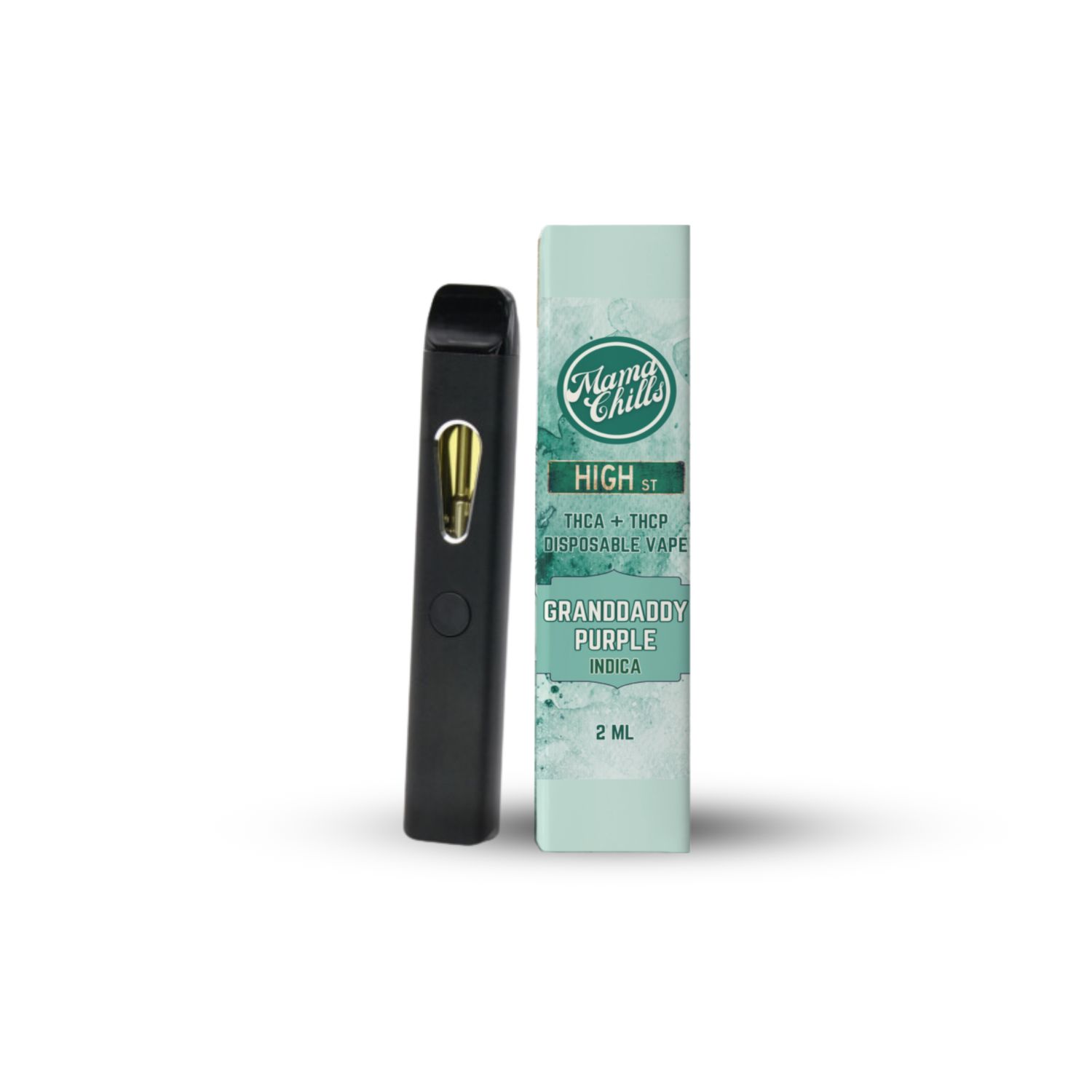 HIGH ST GRANDDADDY PURPLE 2ML VAPE THCA- THCP