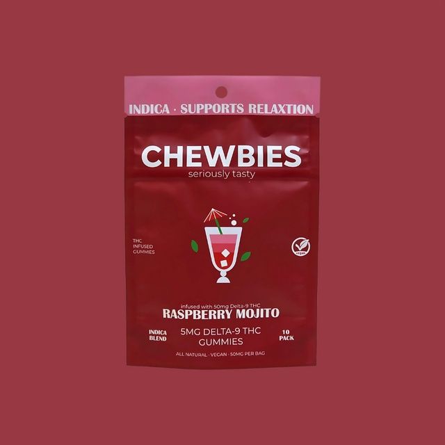 5MG LOW DOSE- RASPBERRY MOJITO- INDICA-10 CT