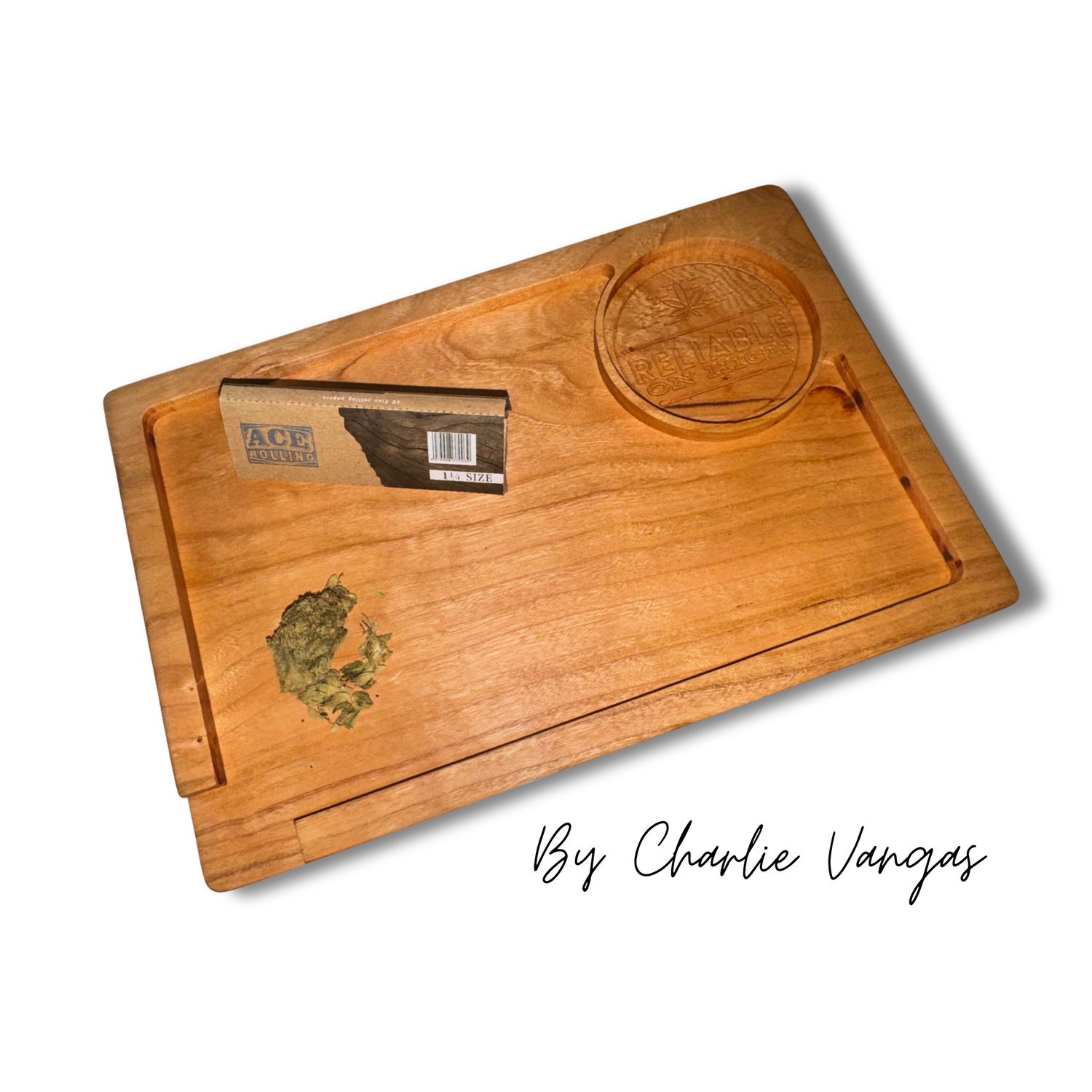 RELIABLE CUSTOM WOODEN ROLLING TRAY