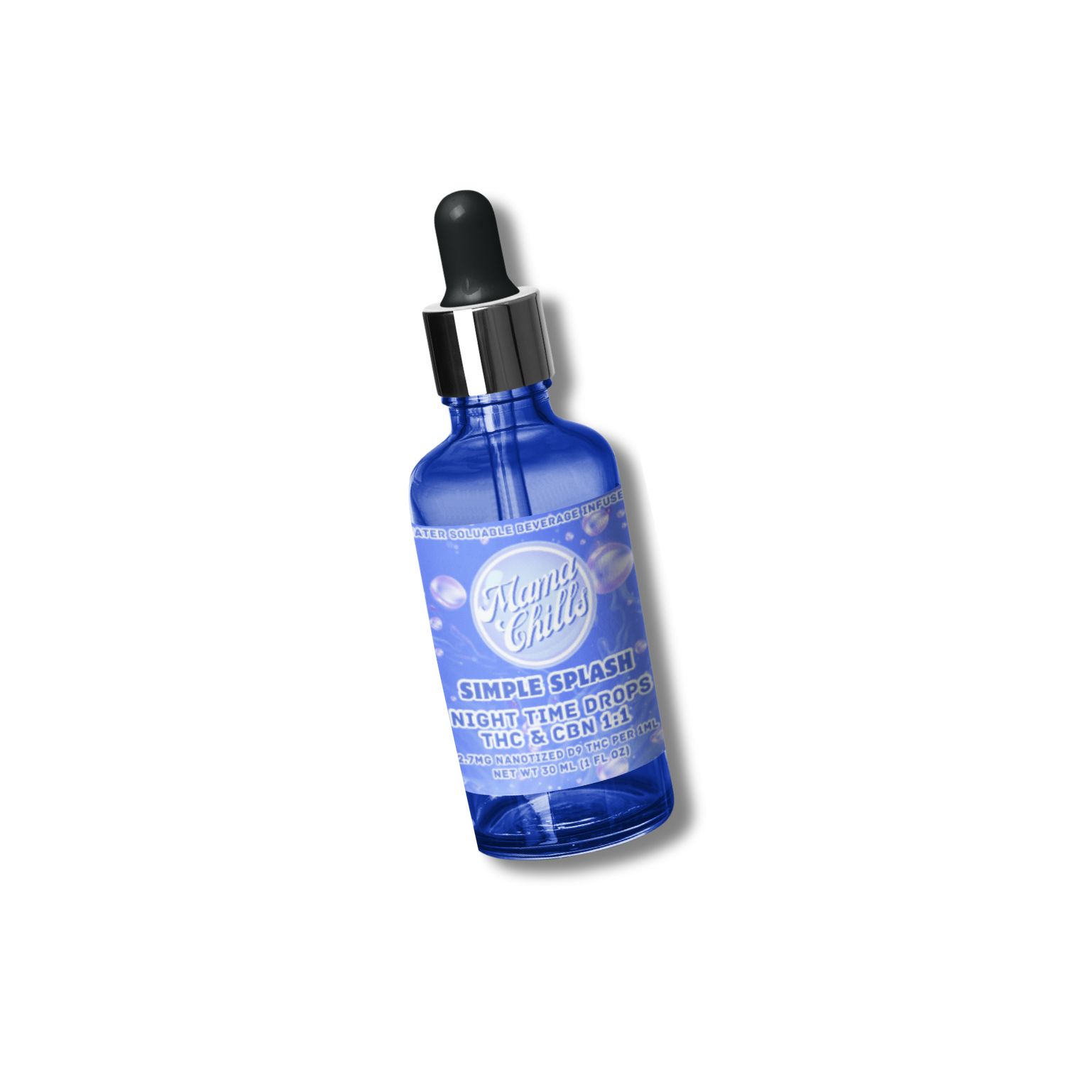 SIMPLE SPLASH NIGHT TIME DROPS -THC &amp; CBN 1:1
