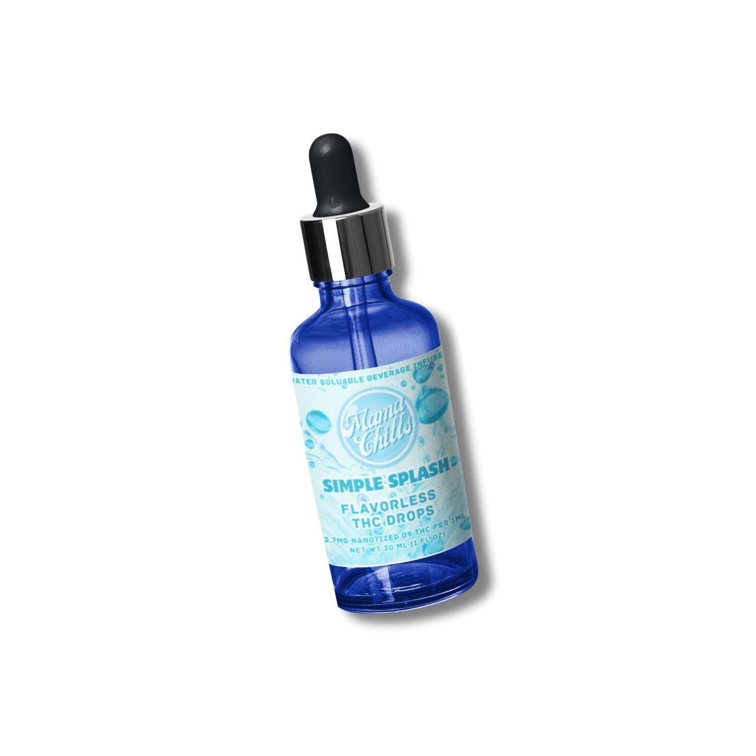 SIMPLE SPLASH ORIGINAL FLAVORLESS THC DROPS- WATER SOLUBLE DRINK INFUSION