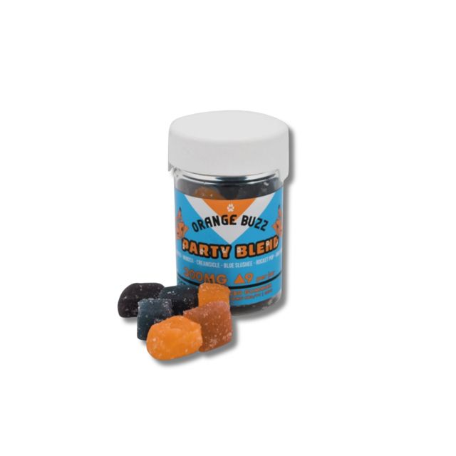 ORANGE FUZZ PARTY BLEND GUMMIES-20 CT