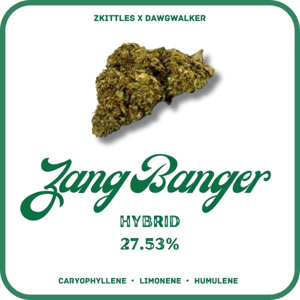 ZANG BANGER FLOWER- HYBRID 27.53%- ZANGBANGER