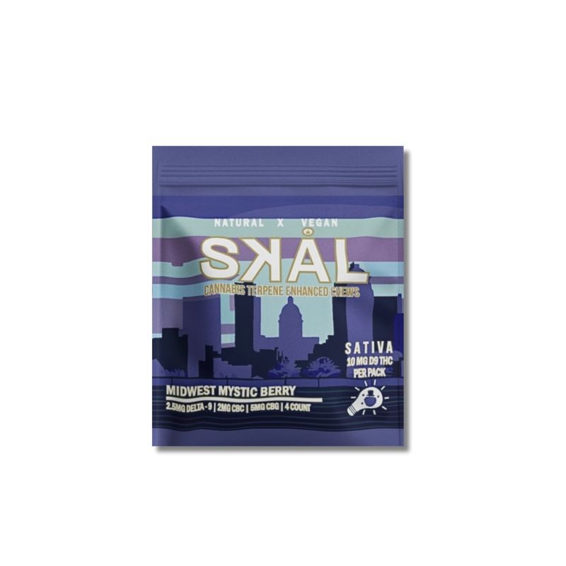 2.5MG MICRO-DOSE GUMMIES- SATIVA- MYSTIC BERRY- 4 COUNT