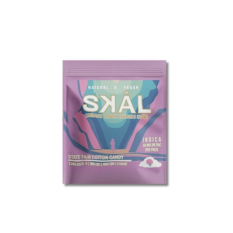 2.5MG MICRO-DOSE GUMMIES- INDICA- COTTON CANDY- 4 COUNT