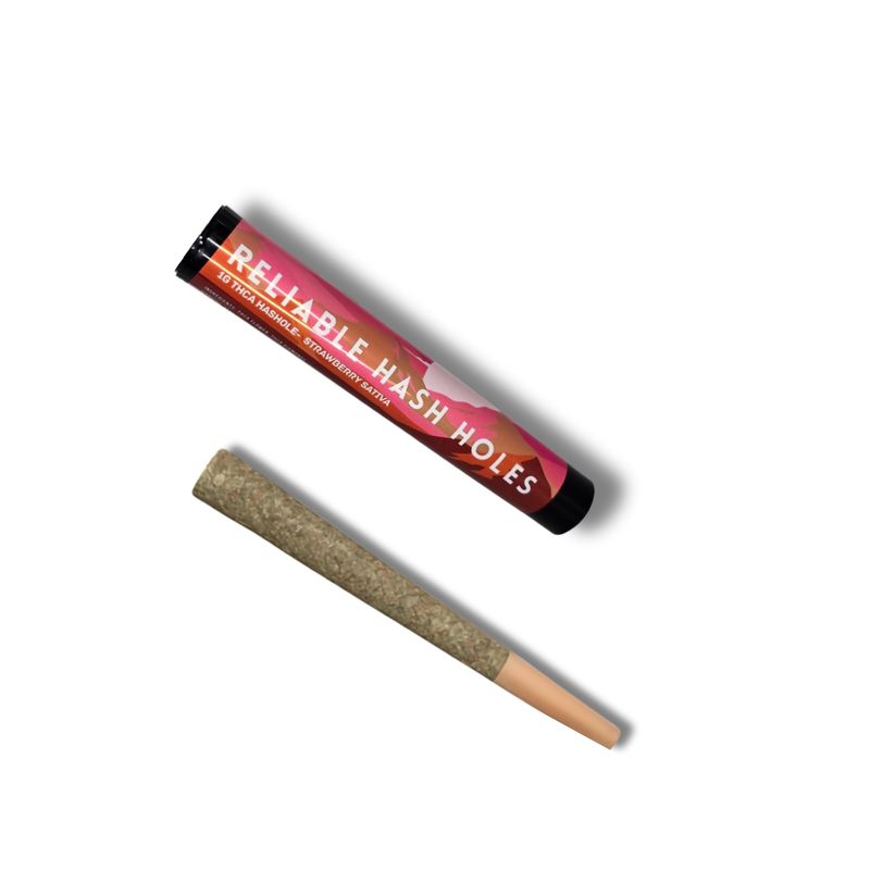 RELIABLE 1G HASH HOLE- STRAWBERRY SATIVA