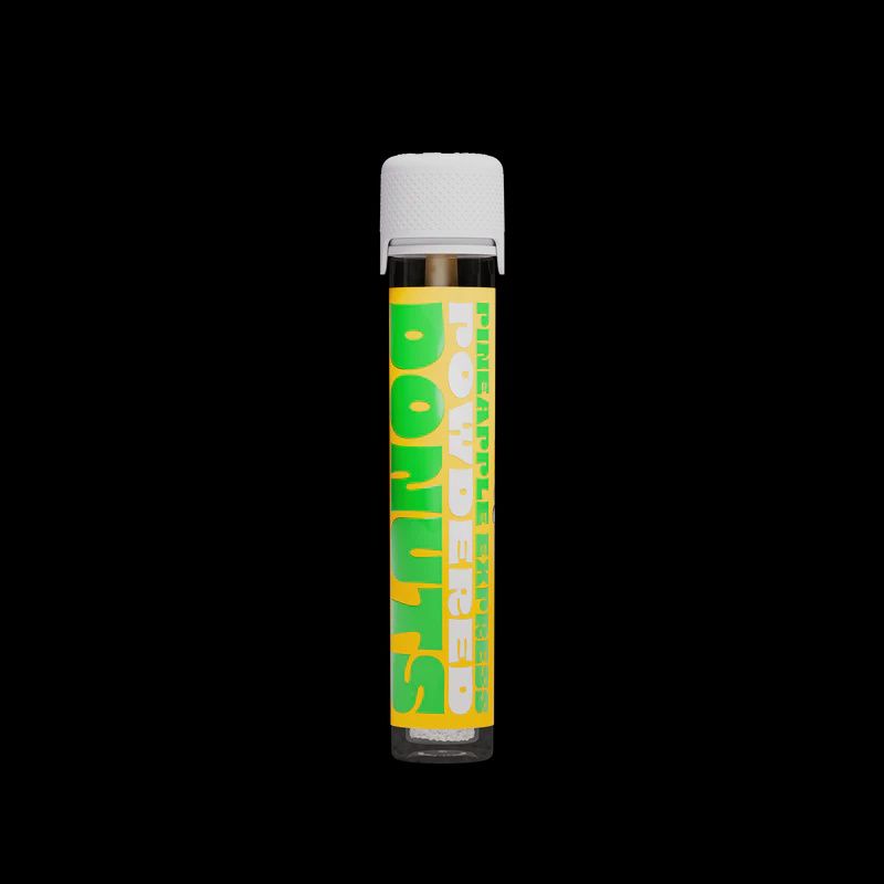 PINEAPPLE EXPRESS POWDERED DONUTS -2.5G SATIVA HASHHOLE - 1.5 FLOWER/0.5G ROSIN/ 0.5G DIAMONDS