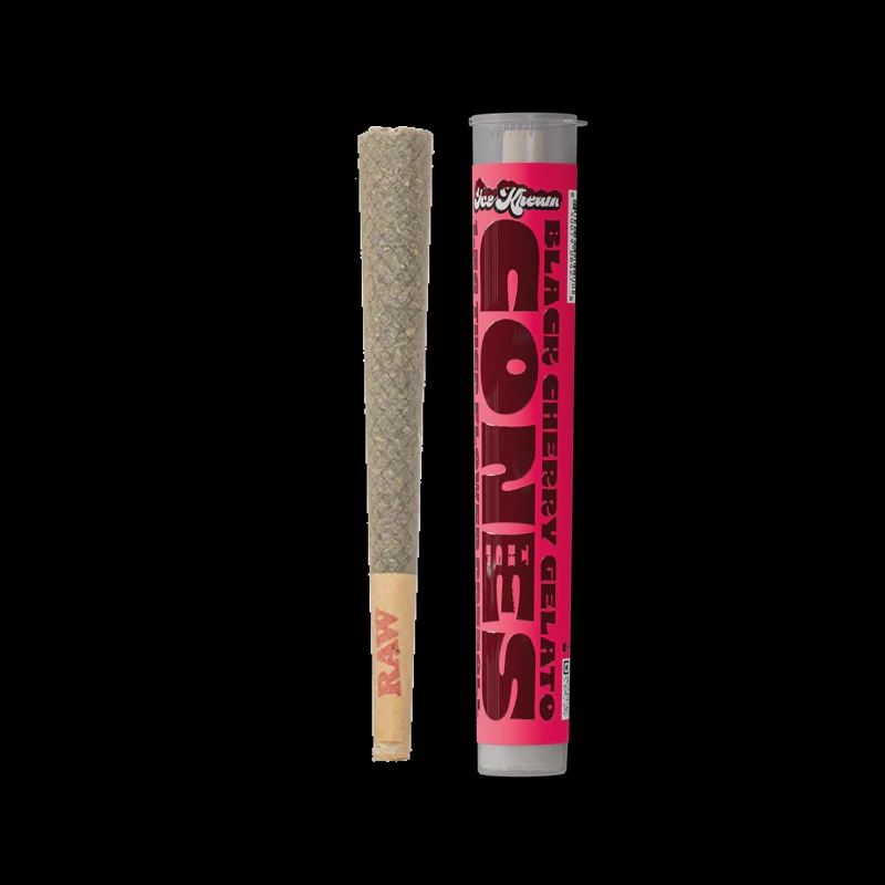 BLACK CHERRY GELATO CONES 1.5G HYBRID PRE-ROLL