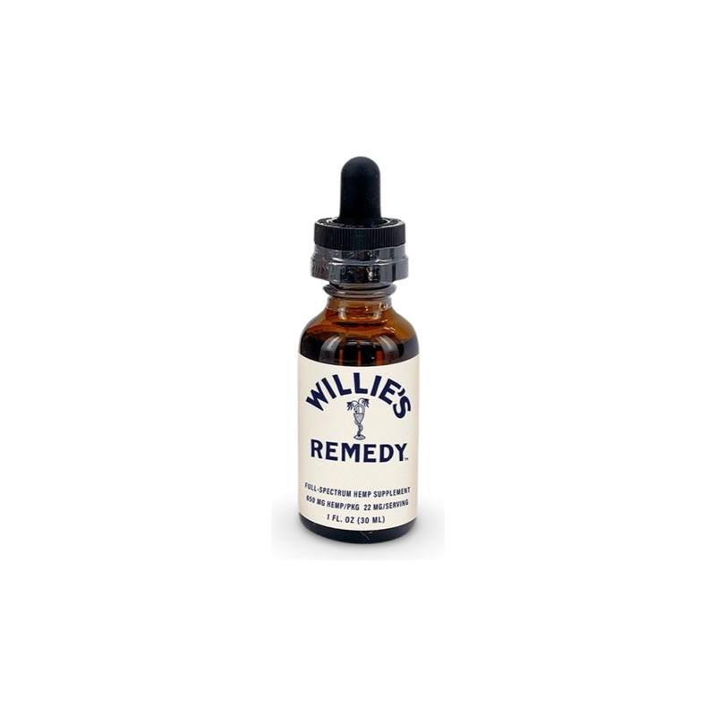 WILLIES REMEDIES HEMP OIL TINCTURE- FULL SPECTRUM- 30ML