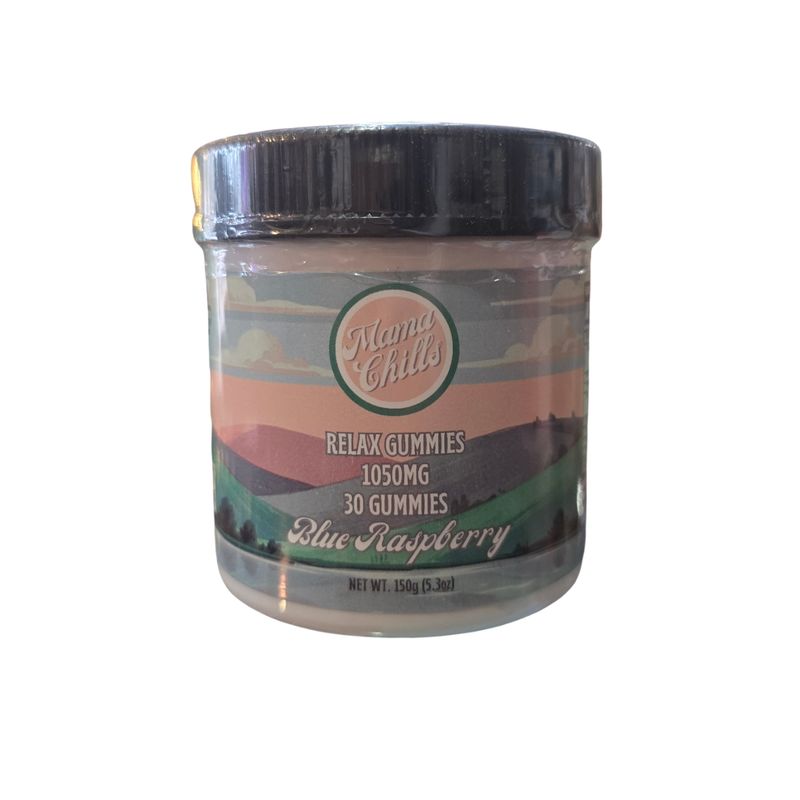 MAMA CHILLS RELAX GUMMIES- CBD CBG CBN- 30 COUNT