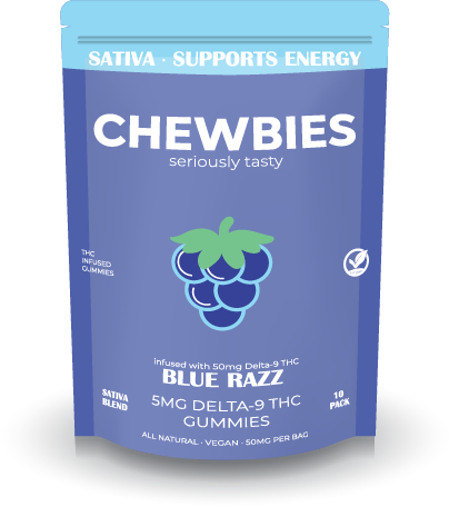 BLUE RAZZ 5MG- 10 PACK