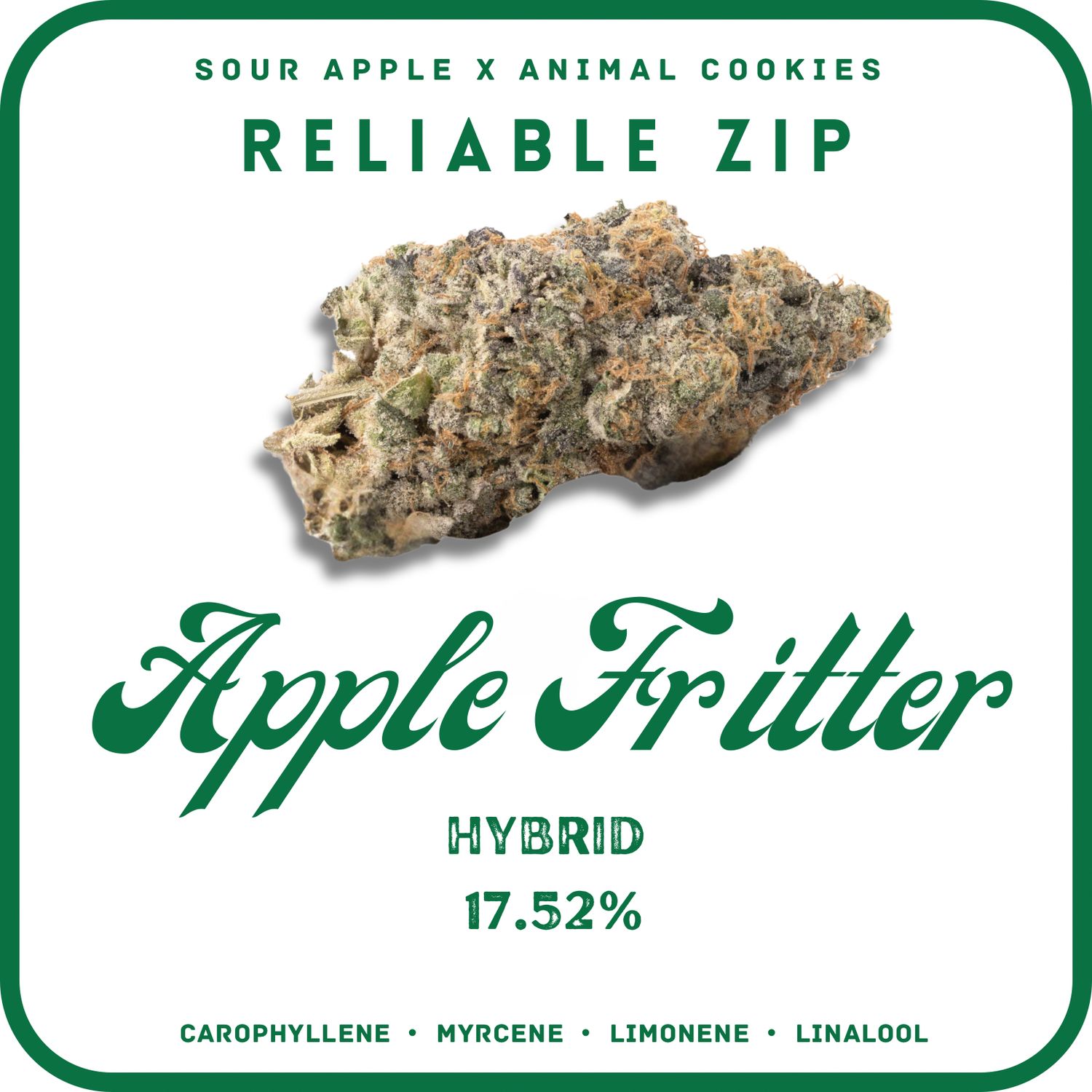 APPLE FRITTER FLOWER- HYBRID 17.51%