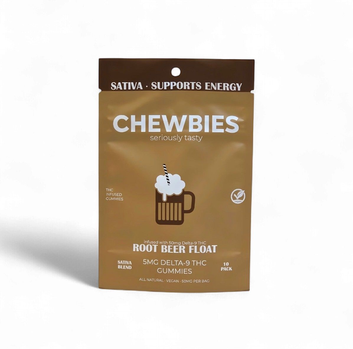 LOW DOSE CHEWBIES- ROOT BEER FLOAT- SATIVA 5MG