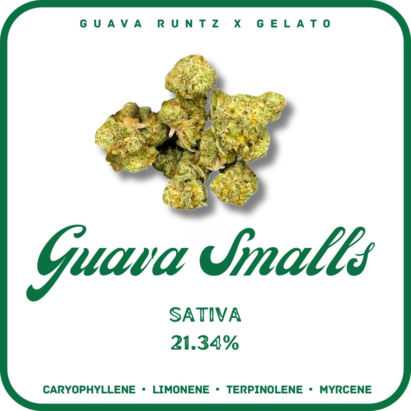 GUAVA FLOWER- SATIVA 21.34%