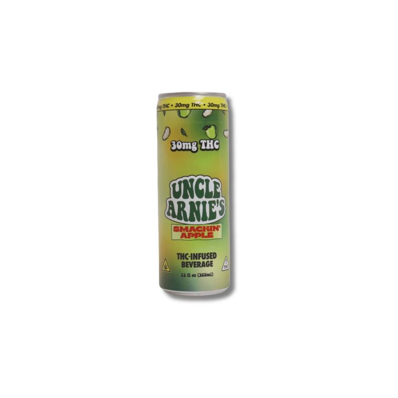 UNCLE ARNIE'S SMACKIN' APPLE- 30MG THC 12OZ DRINK
