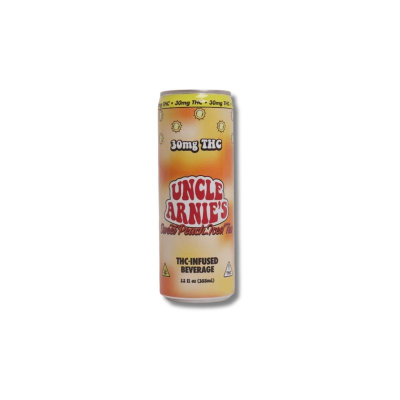 UNCLE ARNIES SWEET PEACH ICED TEA- 30 MG 12 OZ