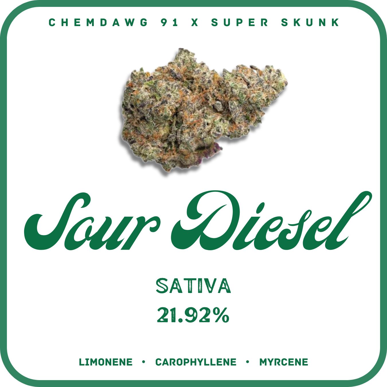 SOUR DIESEL FLOWER - SATIVA 21.92