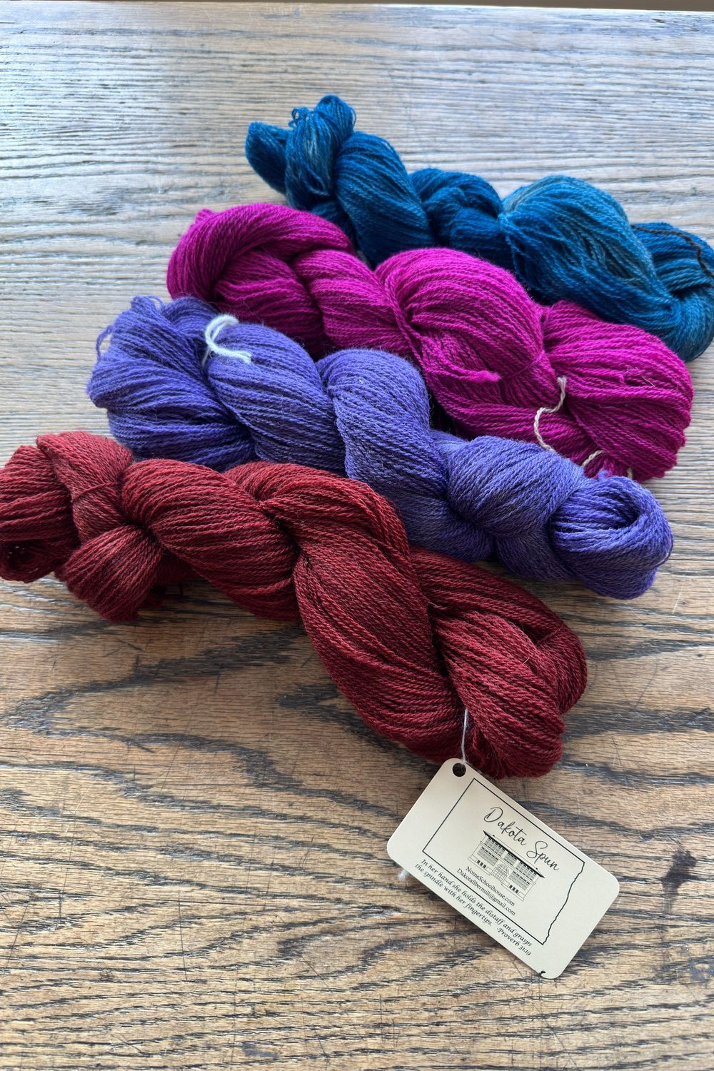 Dakota Spun Lace Weight Yarn Solid Colors