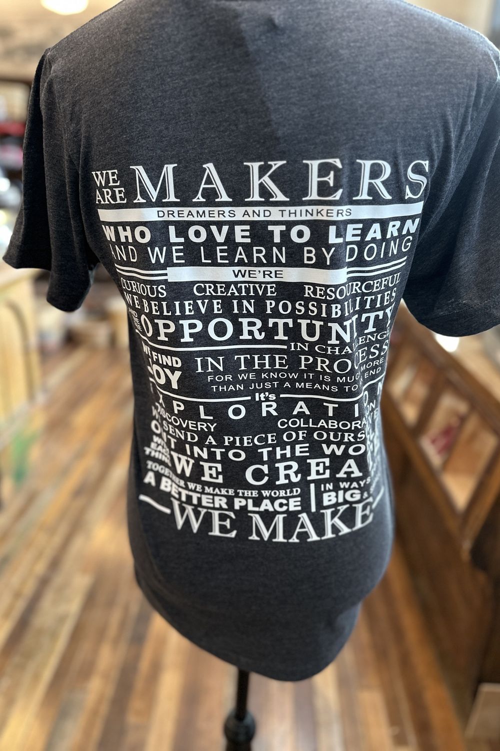 Adult Nome Schoolhouse Maker&#39;s T-Shirt