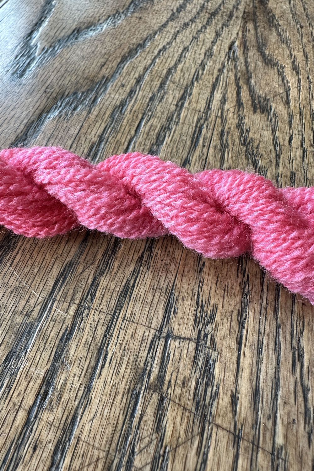 Dakota Spun Crewel 3 Ply Worsted 30 Yd Yarn, Color: Pink