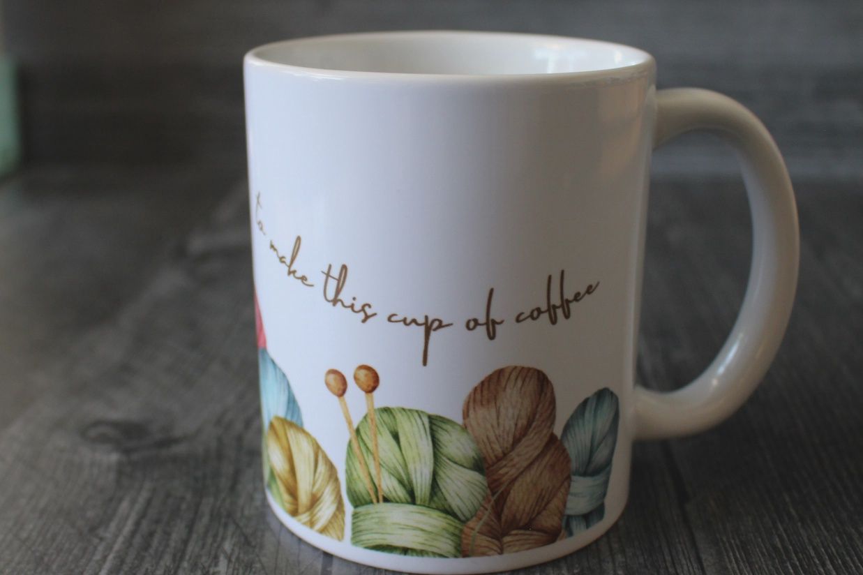 &quot;I Stopped Knitting Long Enough to...&quot; Mug Set