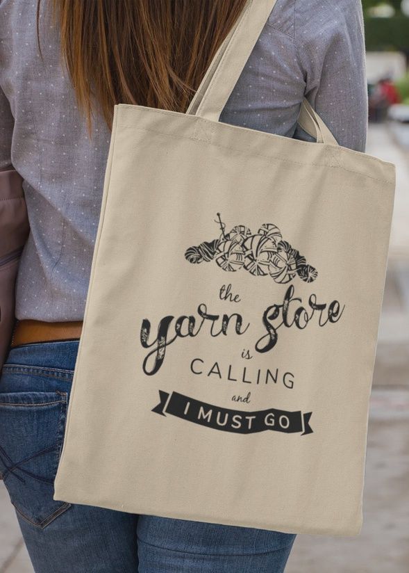 &quot;The Yarn Store Is Calling&quot; Tote