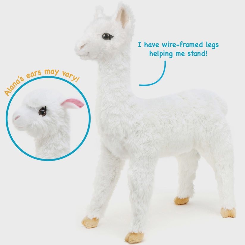 Alana The Alpaca | 30 Inch Stuffed Animal Plush