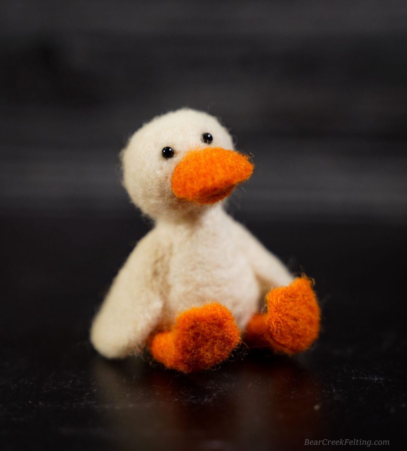 Duckling Needle Felting Kit