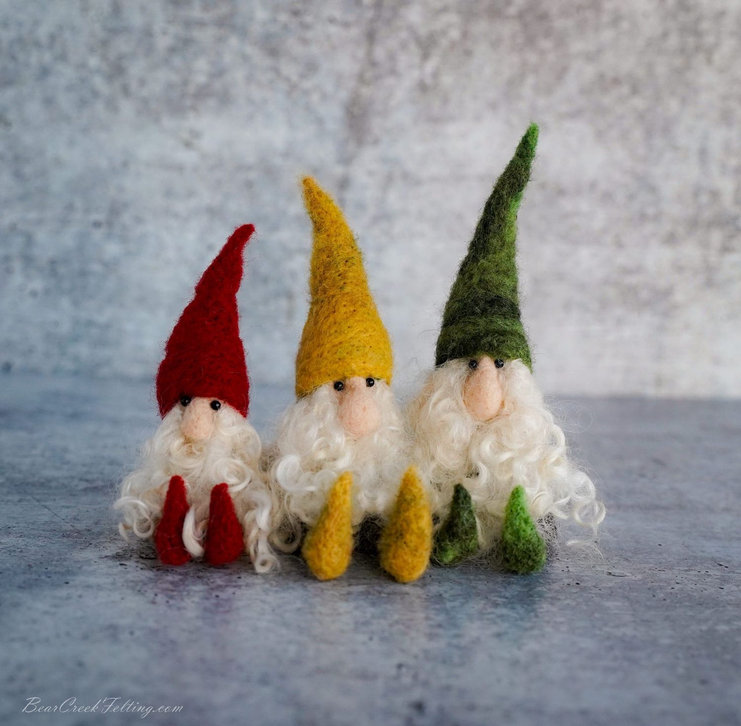 Gnome Felting Kit All 3