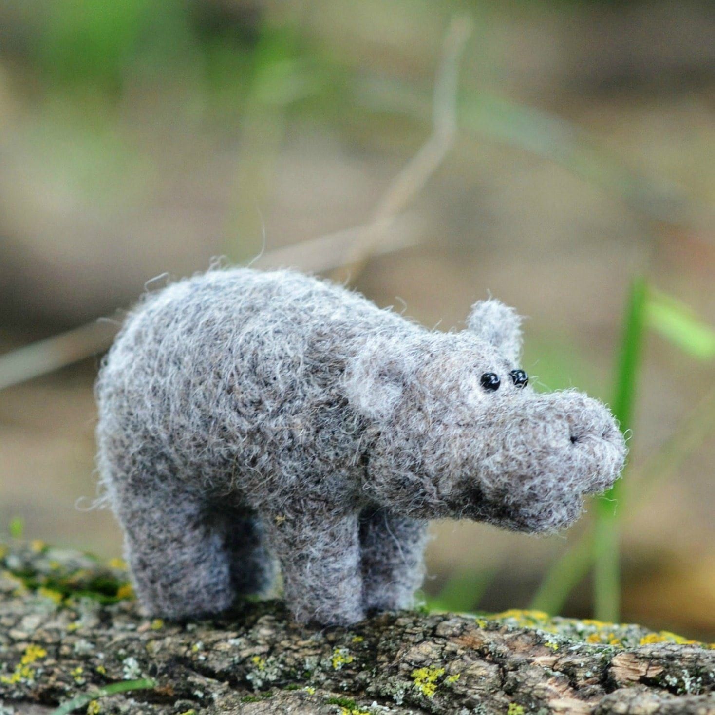Hippo Needle Felting Kit (advanced Beginner)