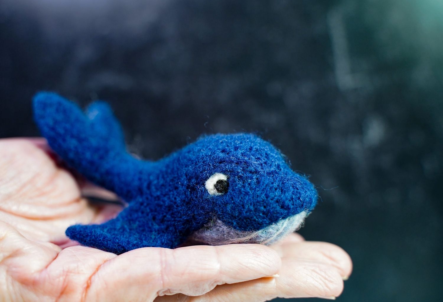 Whale Needle Felting Kit