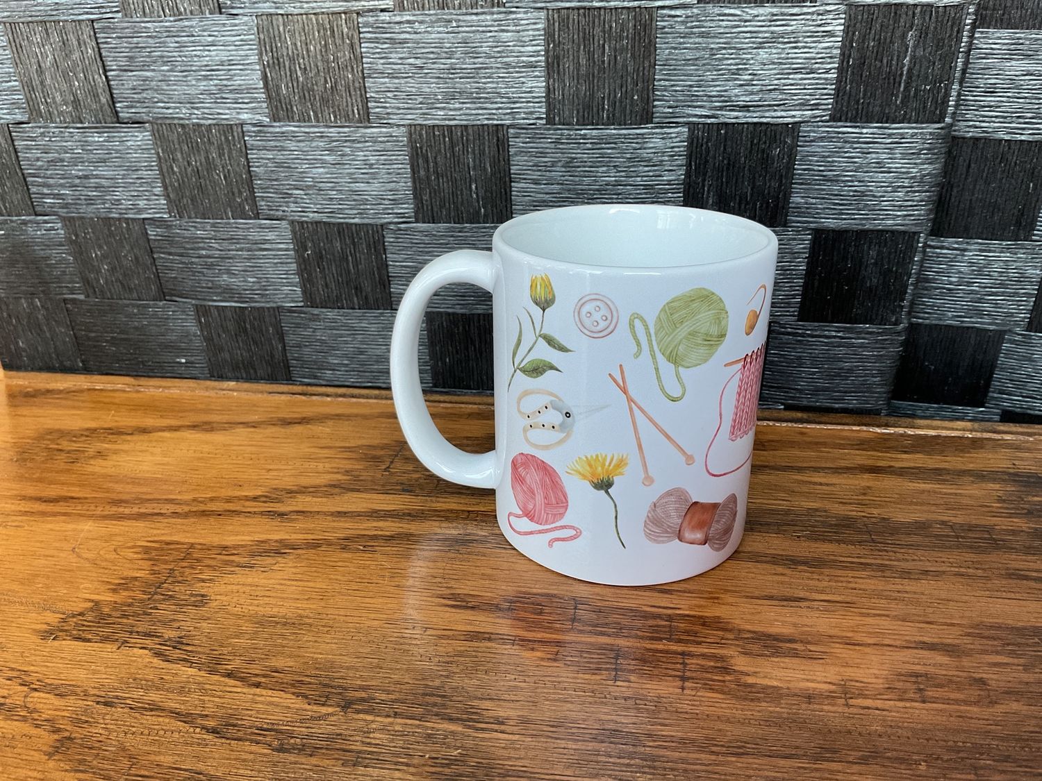Vintage Haberdashery Mug Set