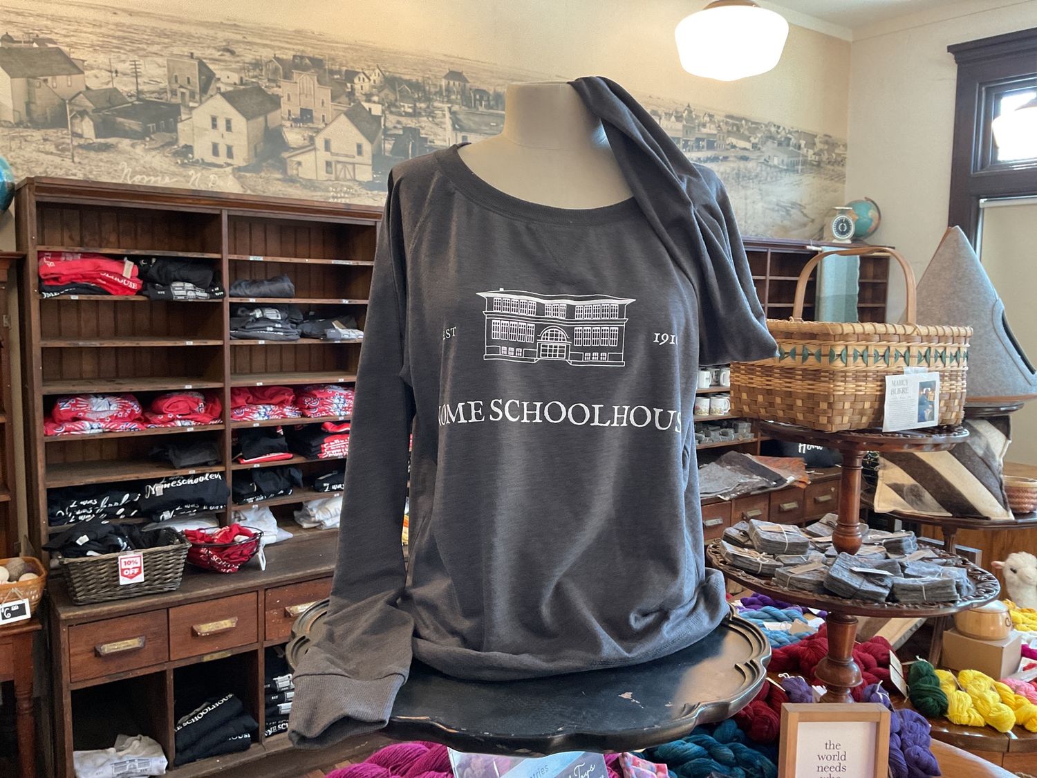 Womens French Terry Long Sleeve Tshirt