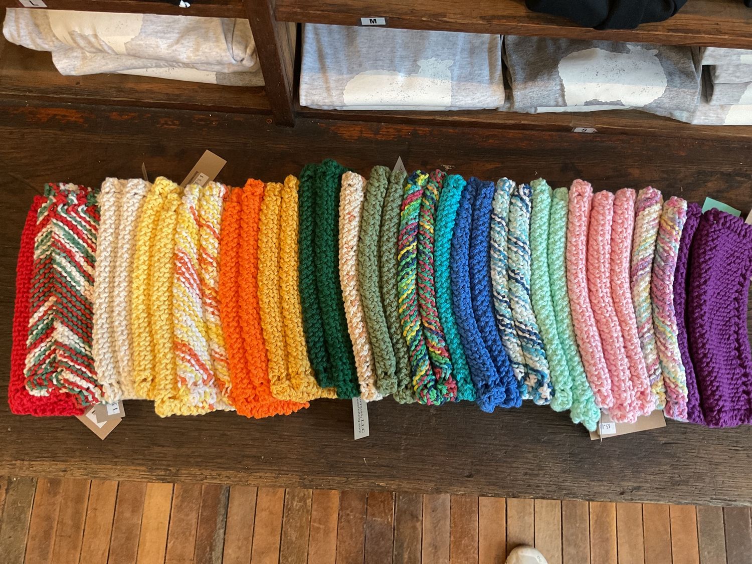 Hand knit Dishcloth