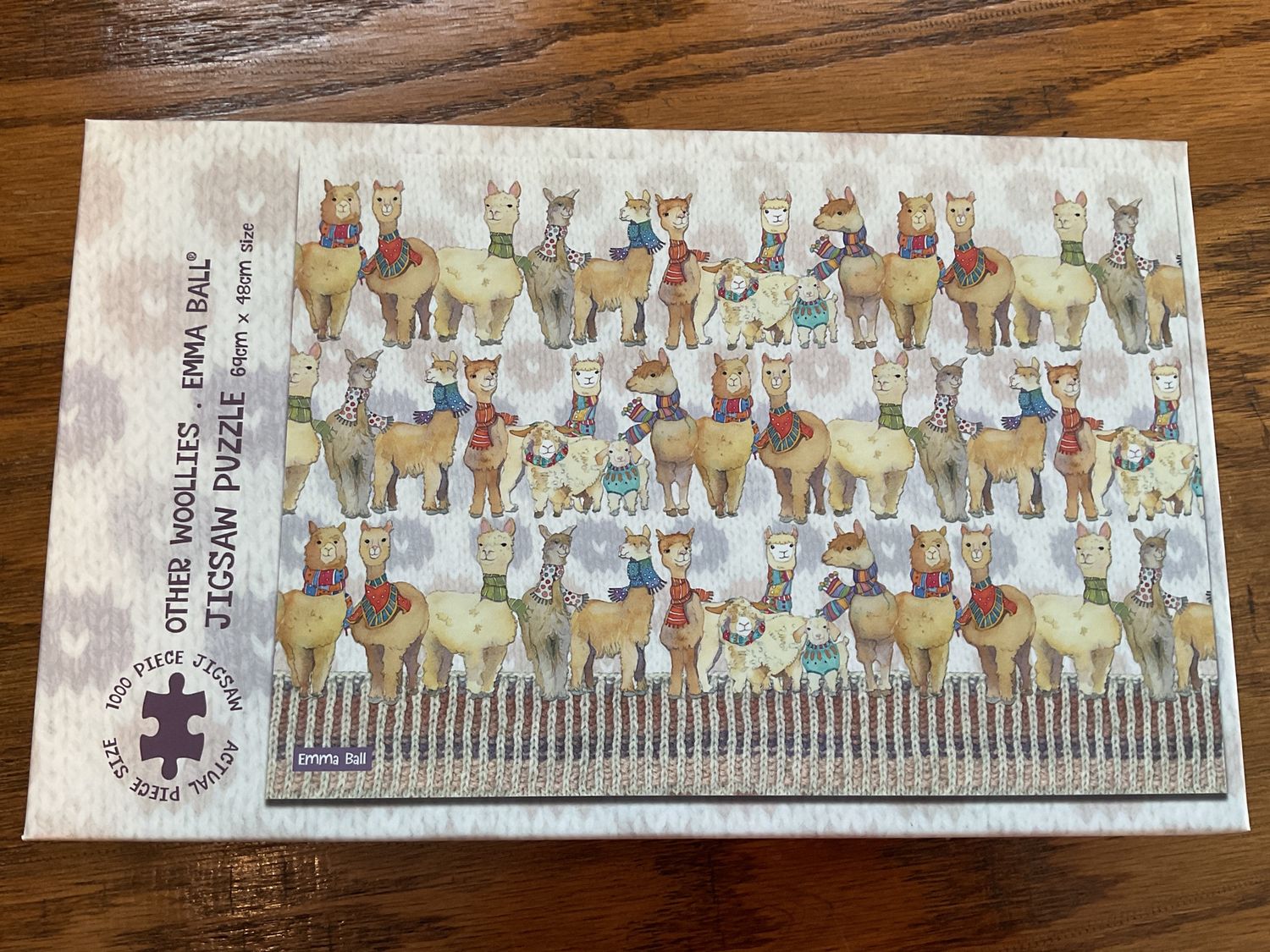 Puzzle - Alpacas in scarves