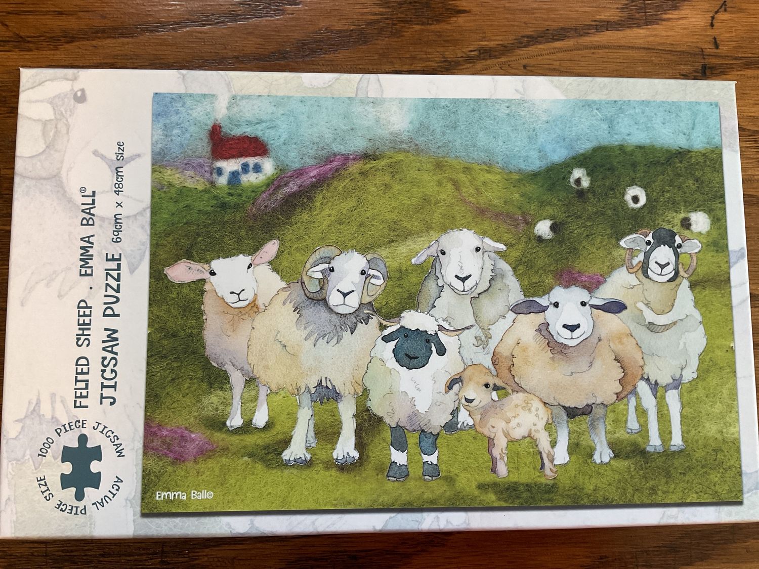Puzzle - Felted Sheep