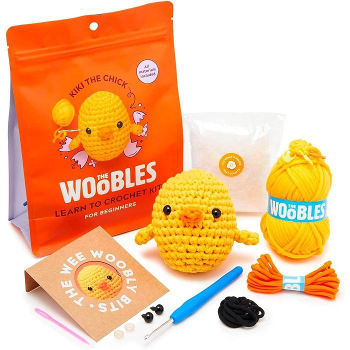 Woobles Kiki the Chick Beginner Crochet Kit