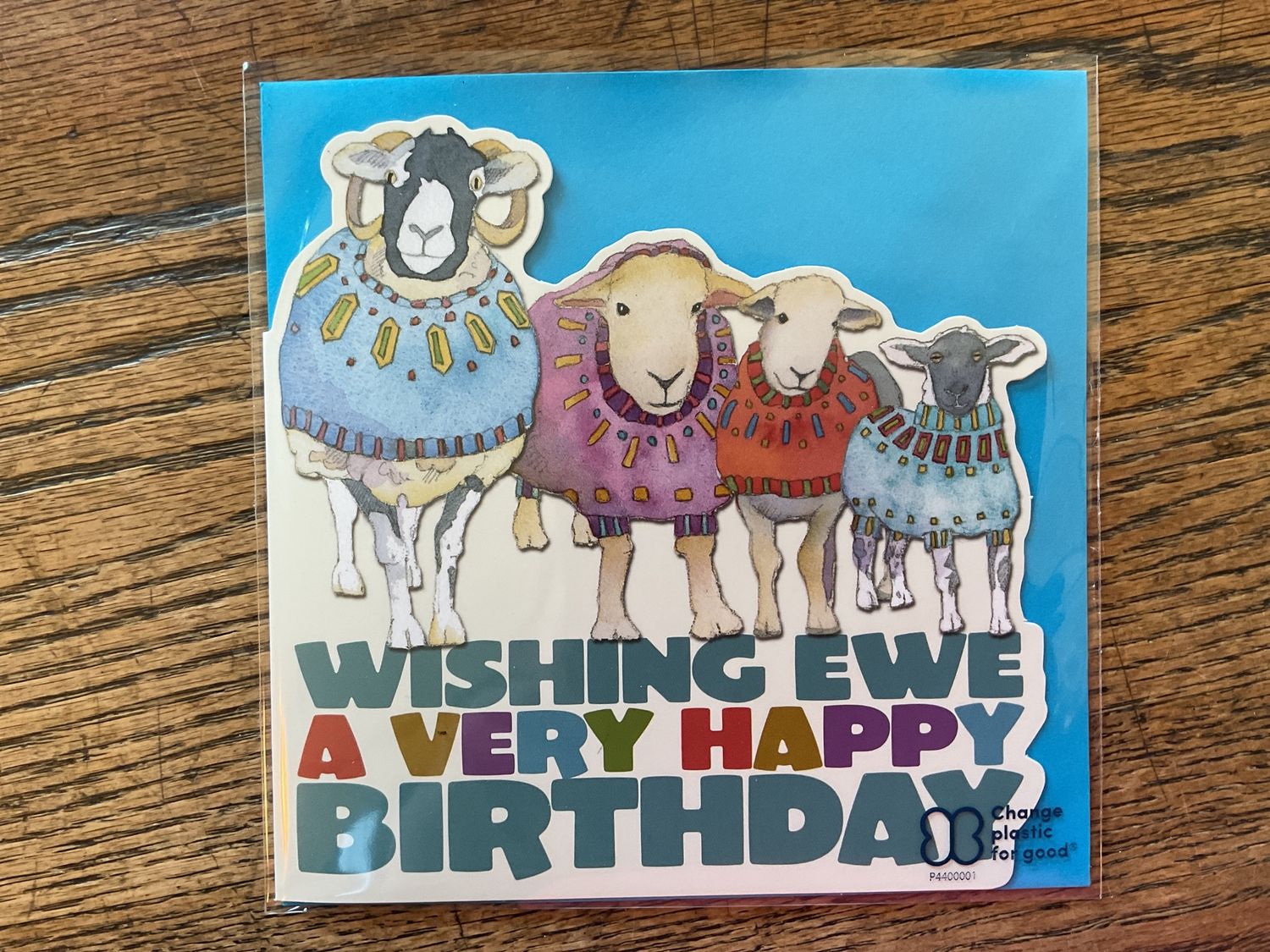 Card - Sheep wishing ewe birthday