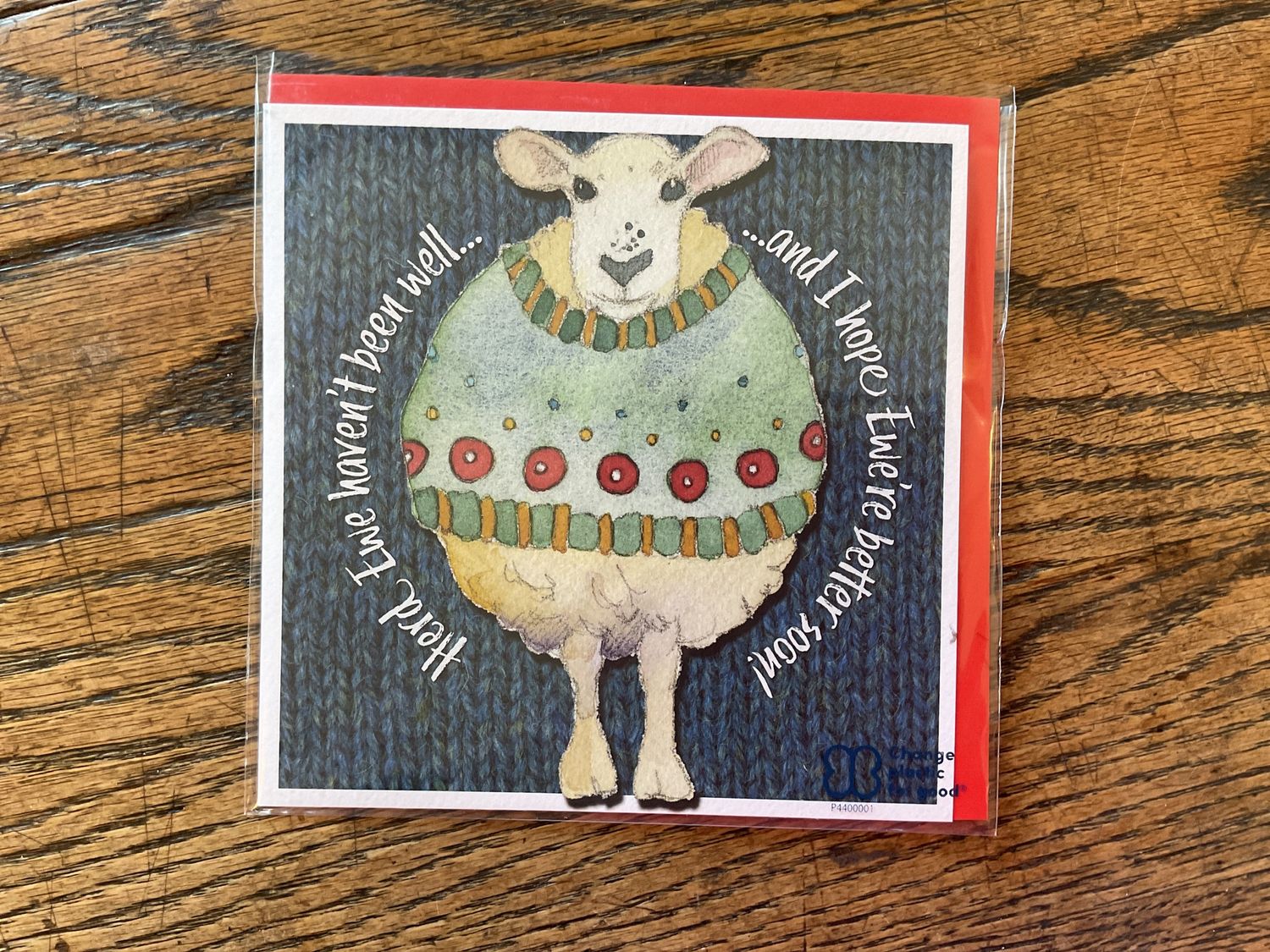 Card - Hope Ewe&#39;re better soon